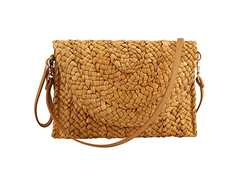 Custom Straw Handbags Fashion Box Bag Handbag Natural Korean Tote Mini Ethnic
