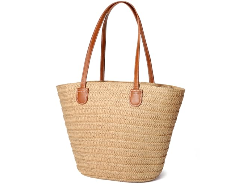 Flap Straw Bag With Food Corn Fake Cute Bow Bags Boho Eco For Straws Jute Kids