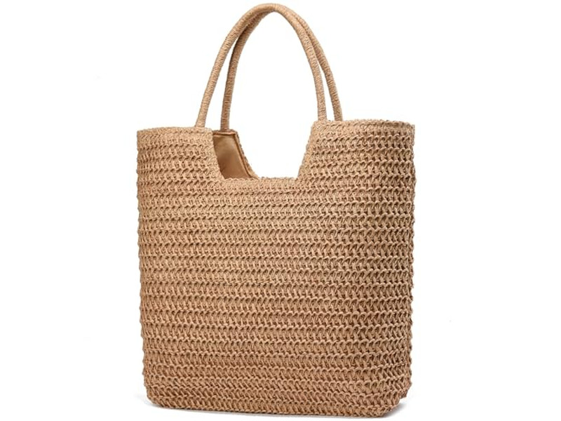 Straw Bag Handles In Hand Tassels Vietnam Carrier Elegant Hat Set Holder Bags