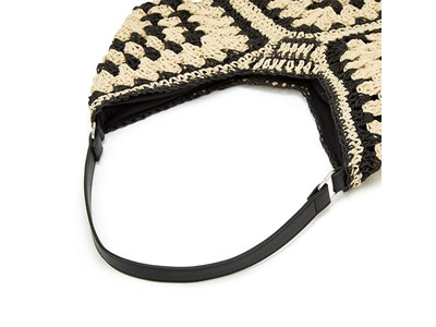 Straw Paper Braid Bag Purse For Women Purses Bags Set Rainbow Handbag